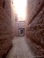 Interior del barri jueu de la kasbah Tamnougalte